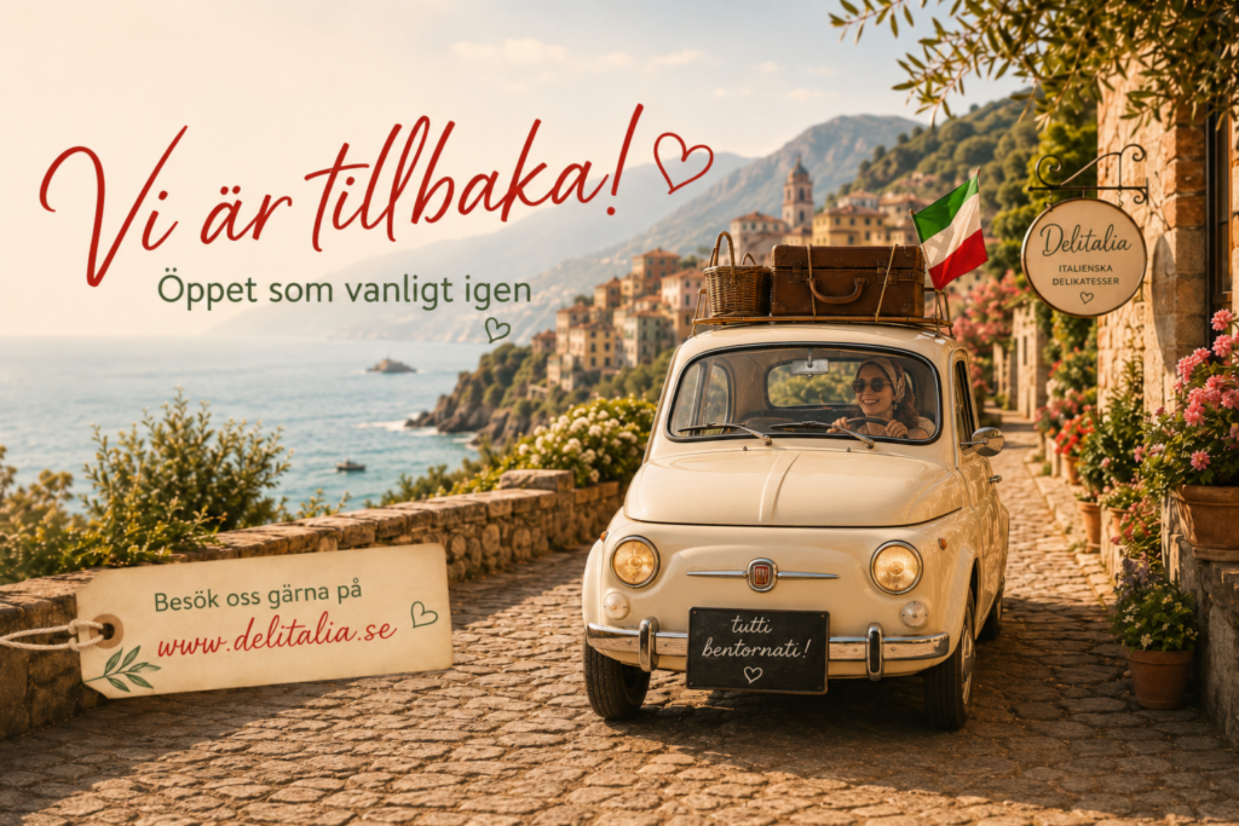 Tillbaka från semestern!